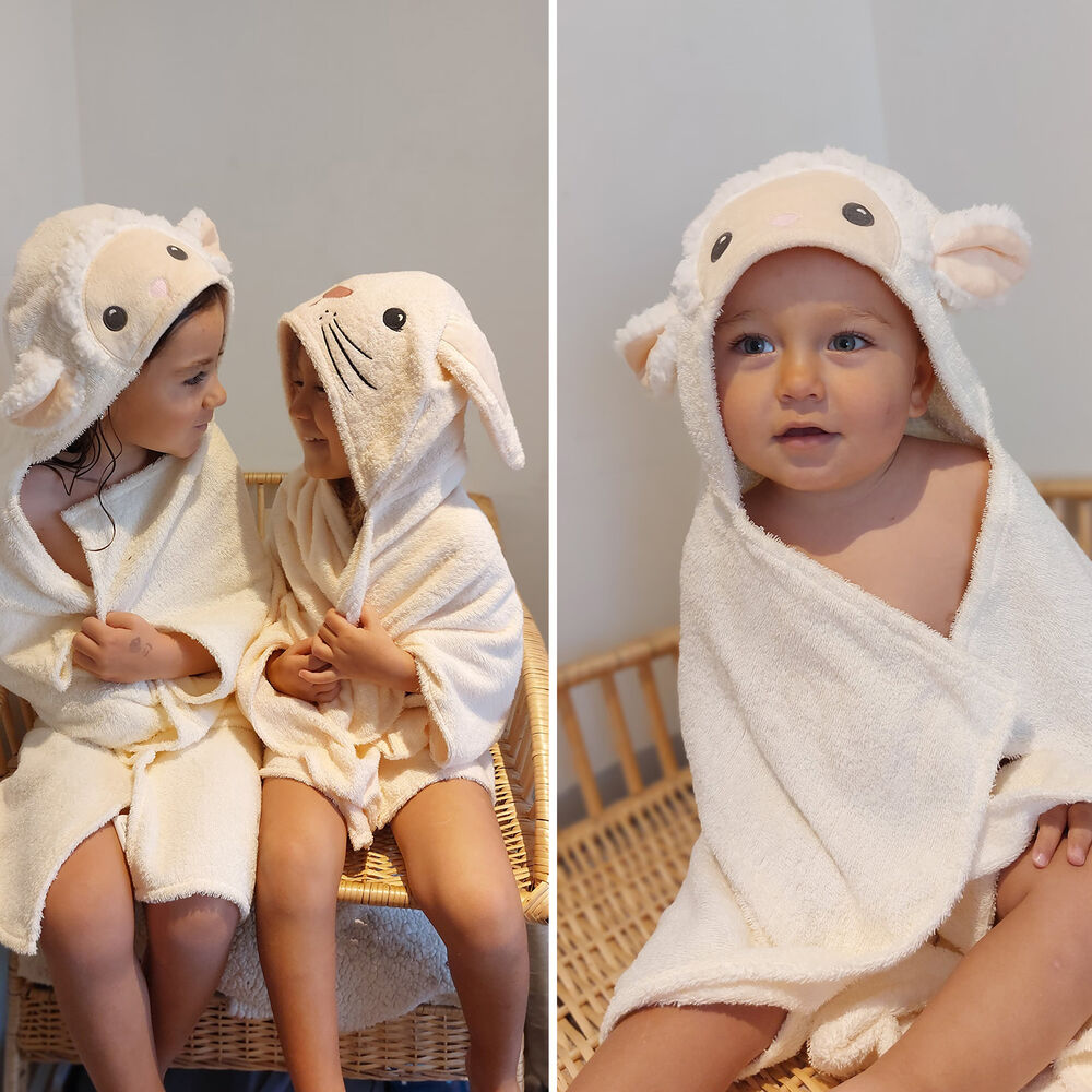 Toalla Capucha Oveja Bebesit image number 6.0