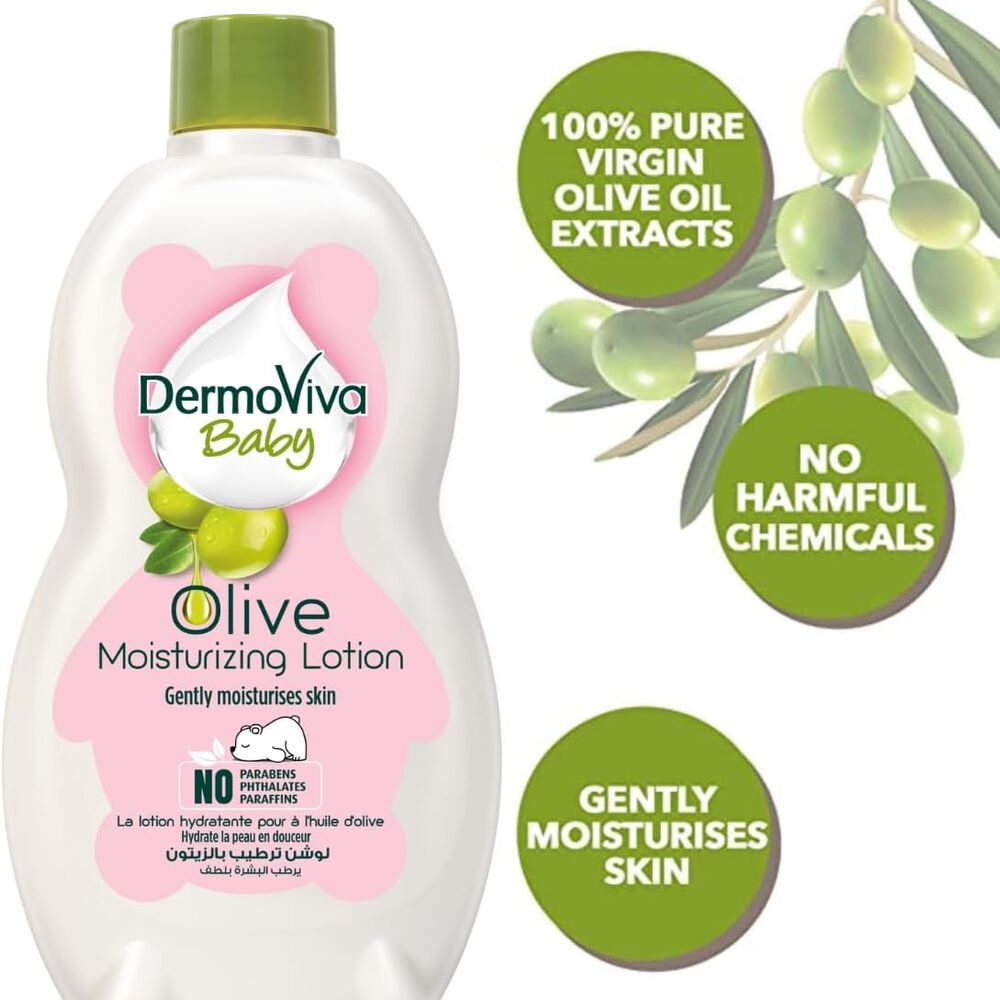 Dermoviva Baby Locion Oliva 200 Ml image number 2.0