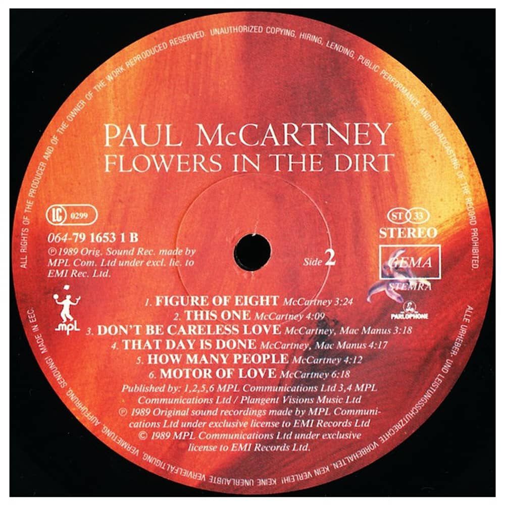 Paul Mccartney - Flowers In The Dirt | Vinilo Usado image number 3.0