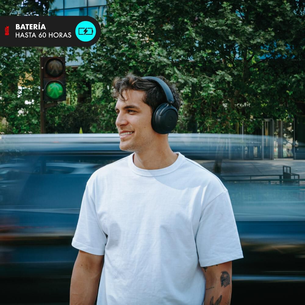 Aud&iacute;fonos Bluetooth Blik Soul900 Negro image number 7.0