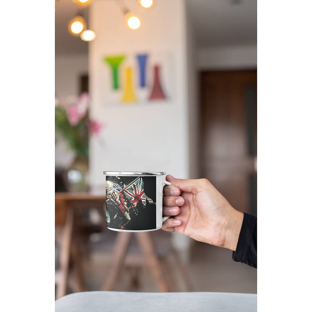 Taza Enlozada Lechera Iron Maiden Clasico image number 2.0