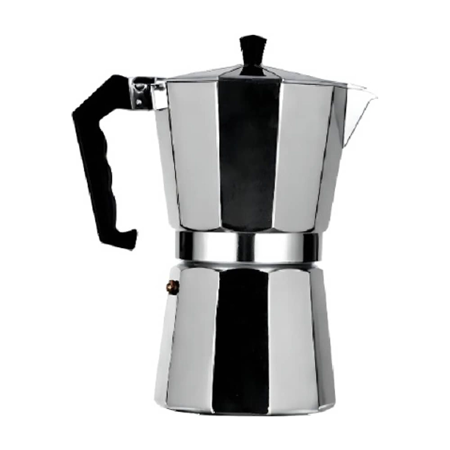Cafetera Italiana Para 3 Tazas Aluminio image number 0.0