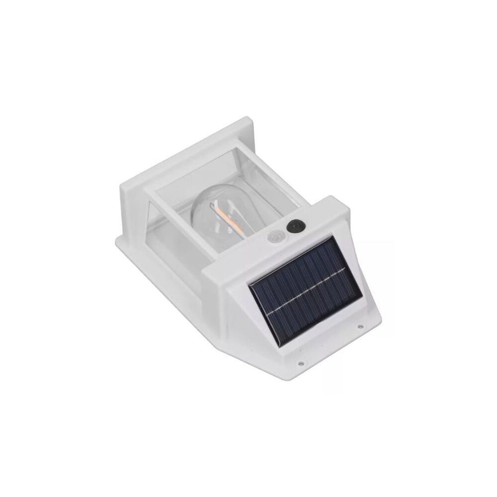 Lampara Aplique De Pared Solar Pare Exterior Iluminacion Led image number 1.0