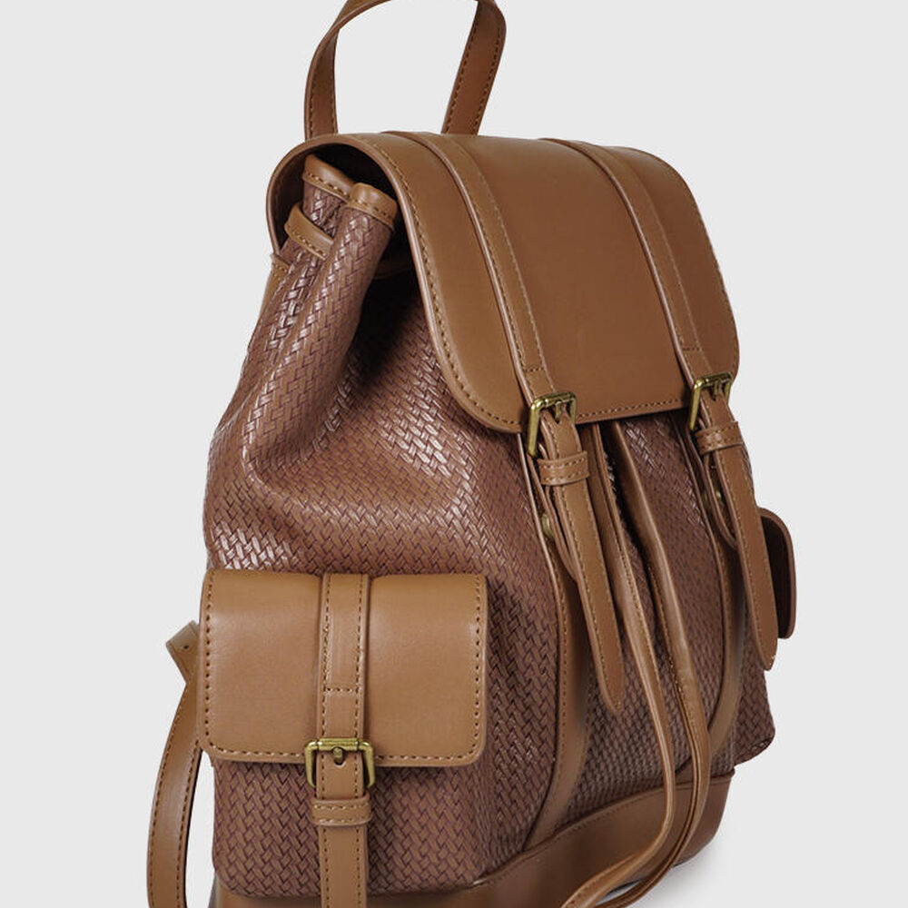 Mochila Megan Taupe image number 2.0