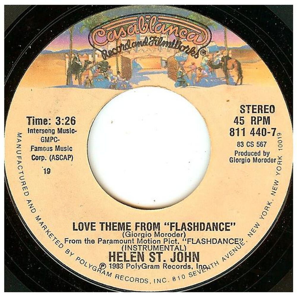 Irene Cara - Flashdancewhat I Feeling | 7" Single Usado image number 1.0
