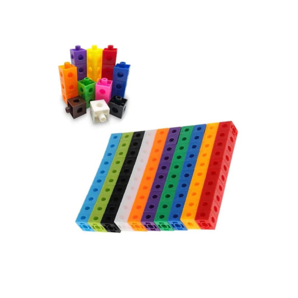 Pack 100 Cubos Lego Multiencaje Infantil image number 1.0