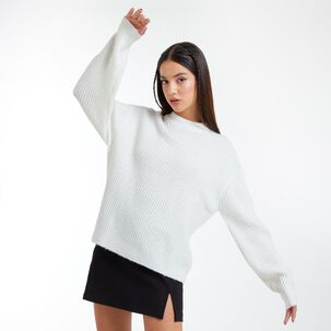 Sweater Regular Cuello Redondo Mujer Freedom