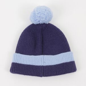 Gorro Con Pomp&oacute;n Ni&ntilde;o Personaje Azul Bluey