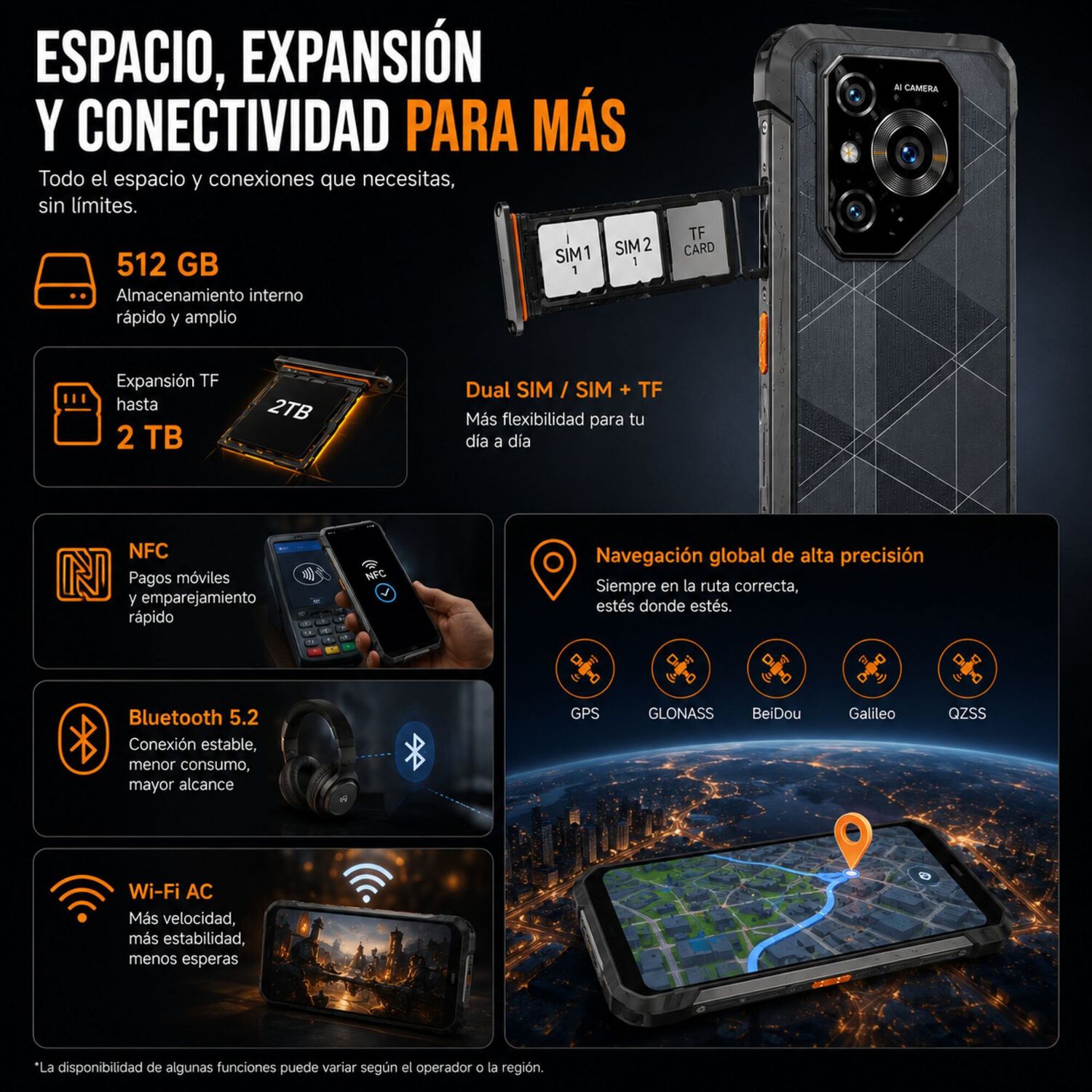 Celular Rugged Blackview Bl7000 Pro 5g 512gb 32gb Ram image number 8.0