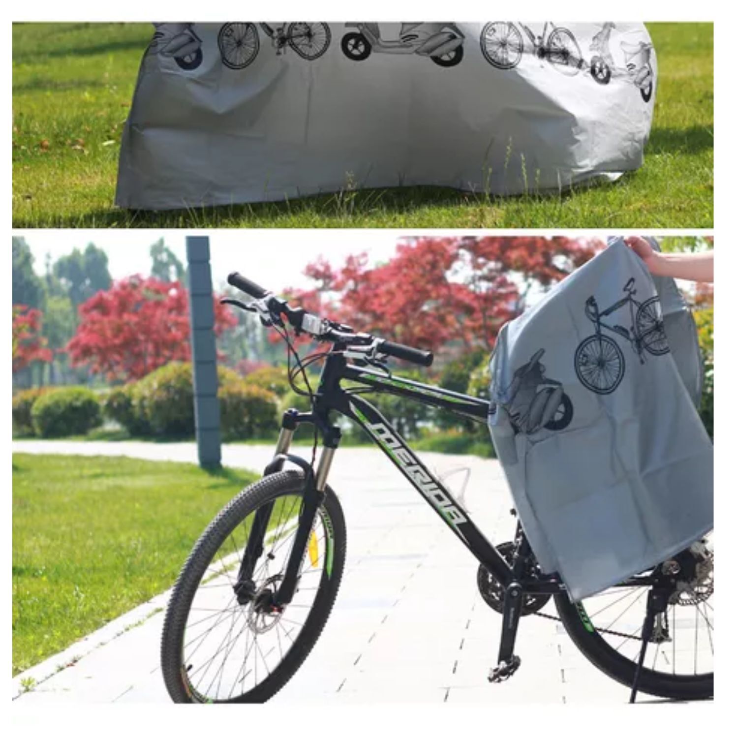 Funda Protectora Bicicleta Exterior Resistente Impermeable image number 3.0