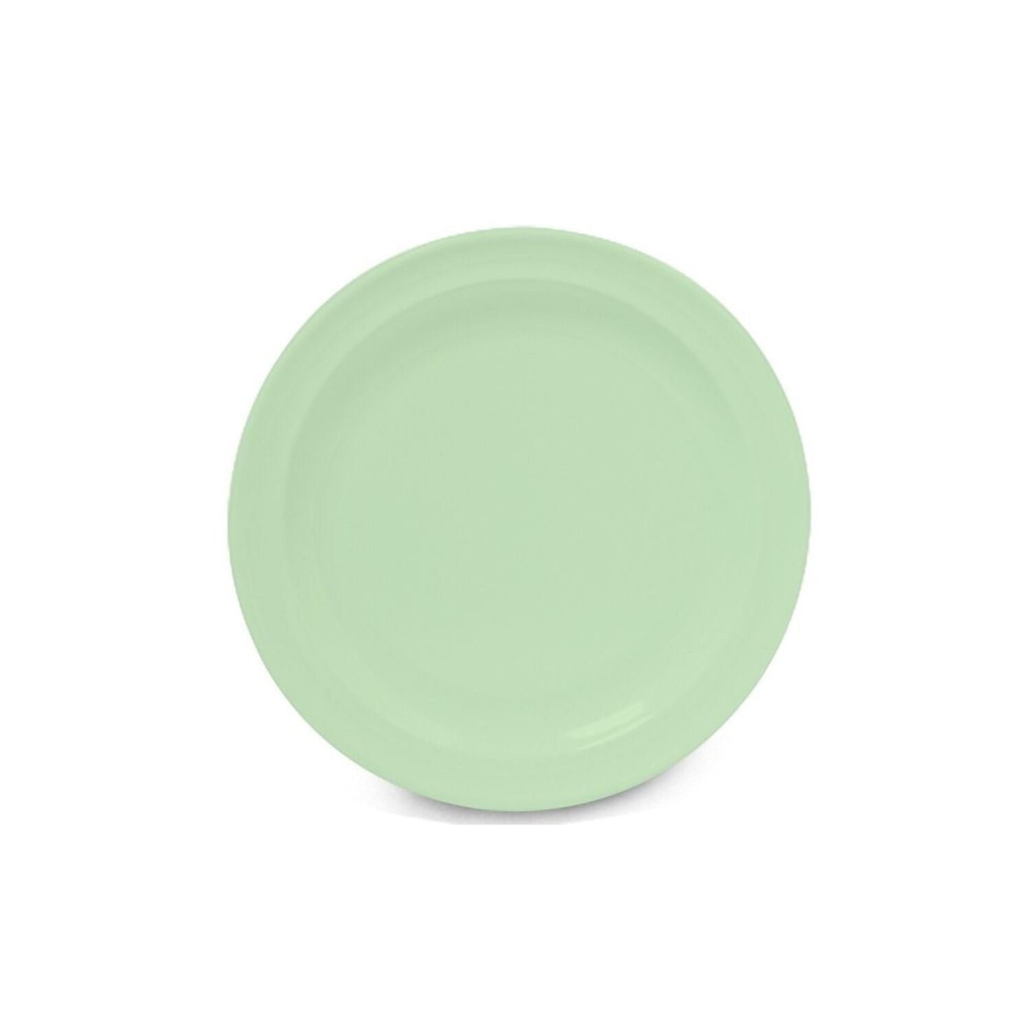 Set De 6 Plato De Almuerzo Melamina Verde 23 Cm. image number 0.0