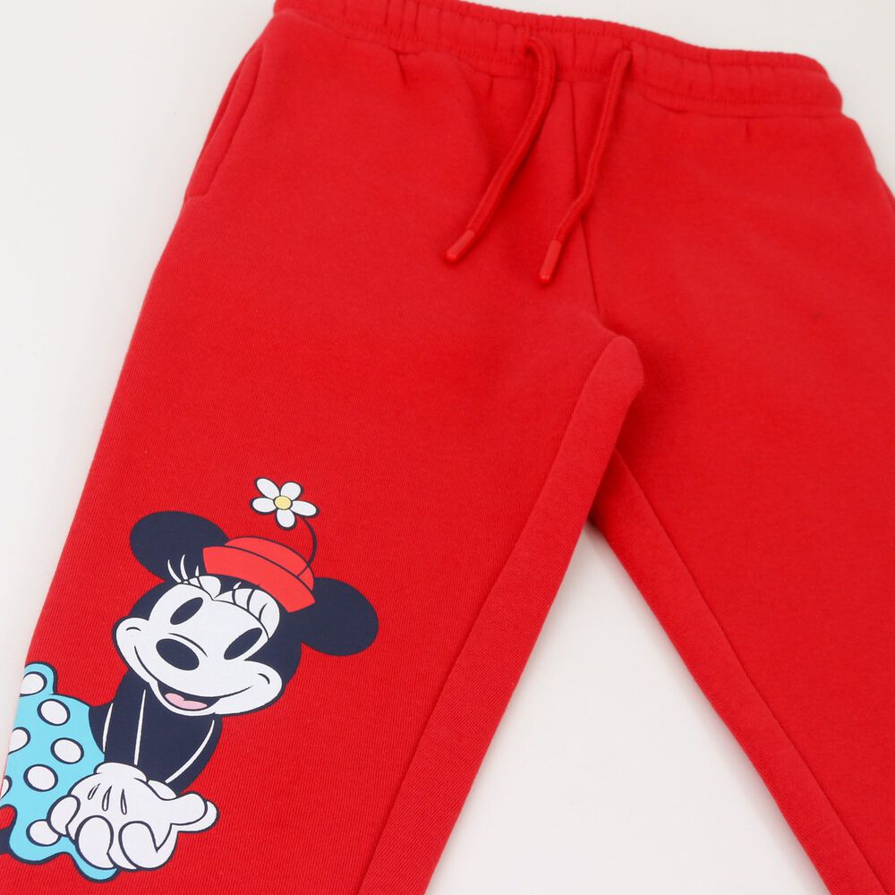 Pantal&oacute;n De Buzo Ni&ntilde;a Minnie Mouse Rojo Disney image number 2.0