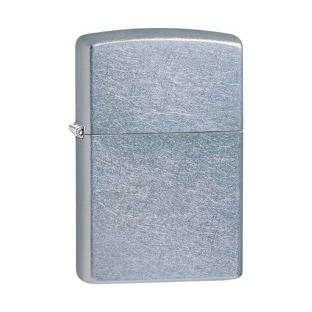 Encendedor Zippo Lighter Street Chrome Plateado Zp207 image number 0.0