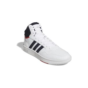 Zapatilla Urbana Hombre Adidas Hoops 3.0 Mid Blanco