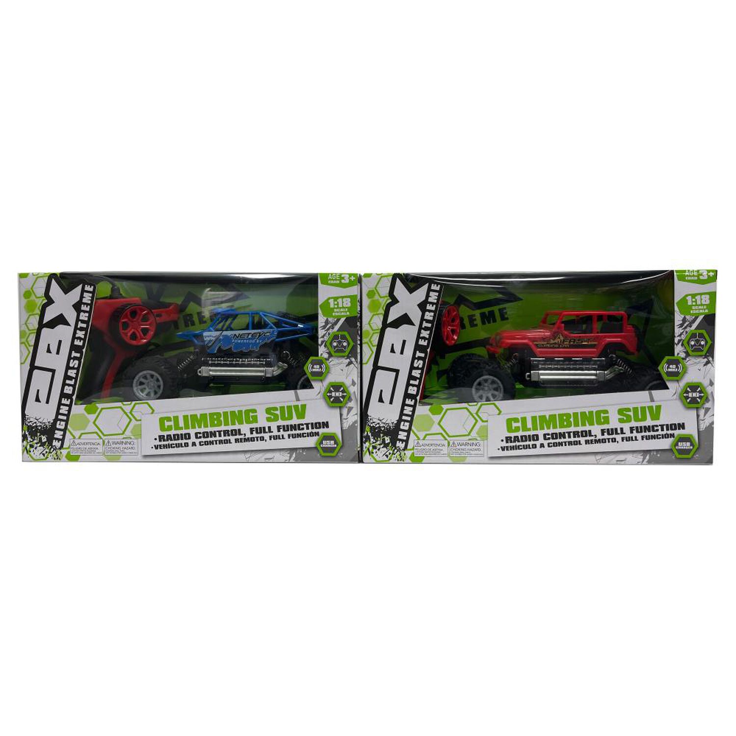 Veh&iacute;culo Rc Ebx Off Road Surt Rojo Azul image number 3.0