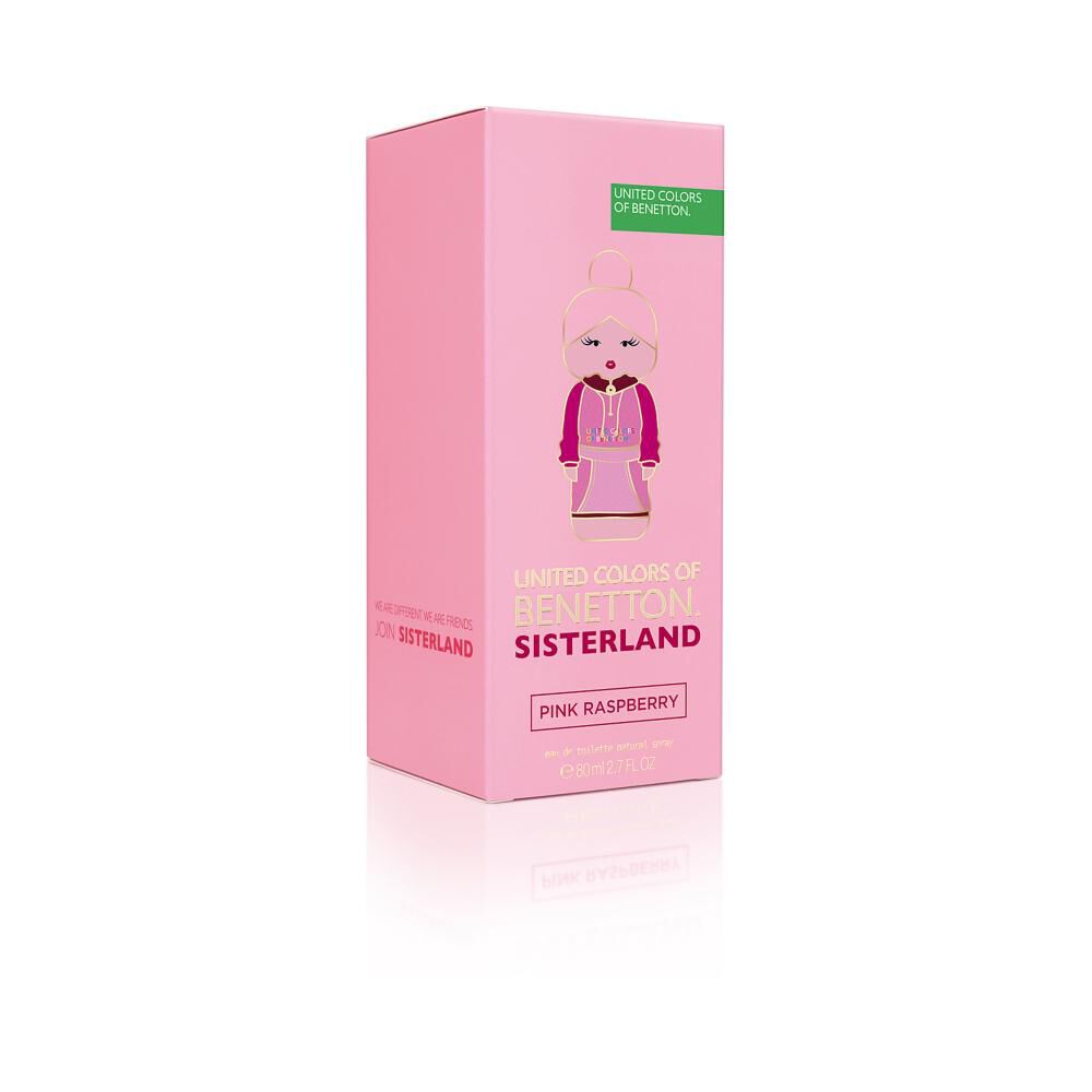 Perfume mujer Sisterland Pink Raspberry Benetton / 80 Ml / Eau De Toillete image number 2.0