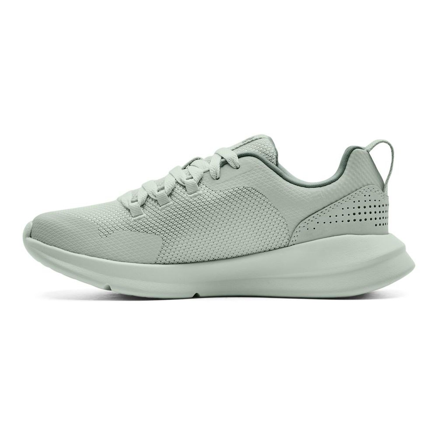 Zapatilla Urbana Under Armour Mujer Essential Verde image number 1.0