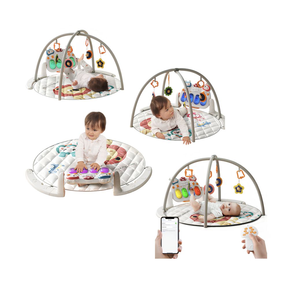 Gimnasio Bluetooth Musical Piano Con Control Tm220 Lubabycas image number 0.0