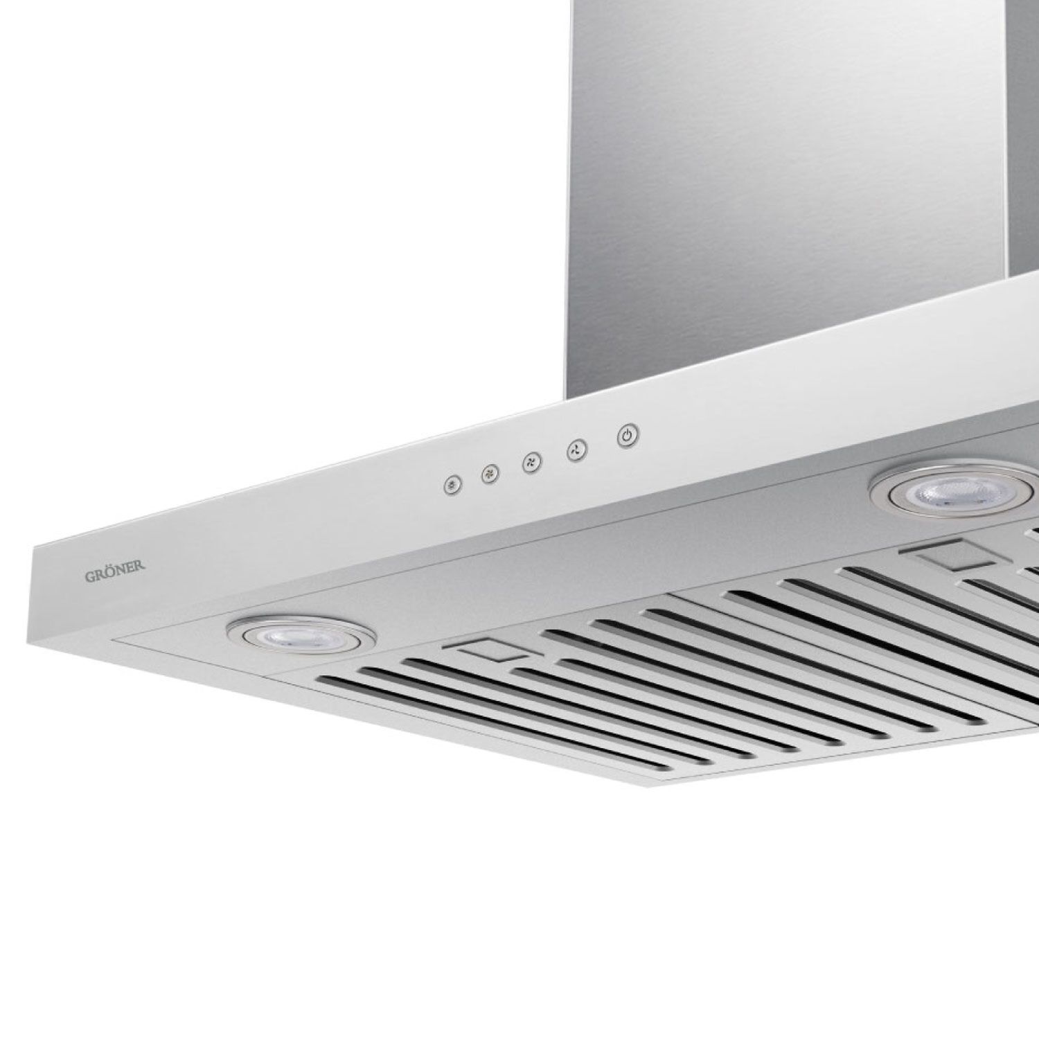 Campana Decorativa Gr&ouml;ner Inox St 60cm. image number 4.0