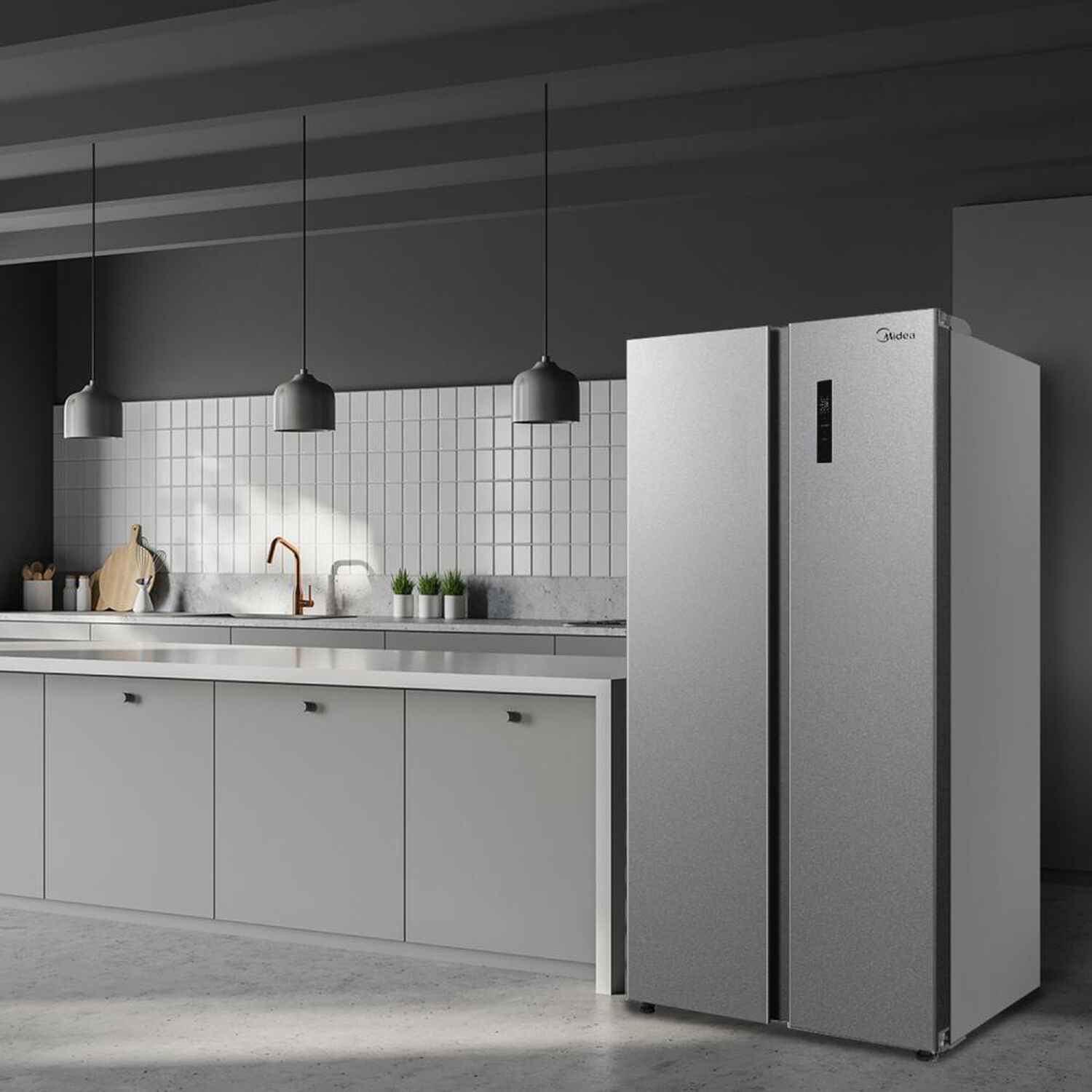 Refrigerador Side By Side Midea MDRS710FGE50IN / No Frost / 555 Litros / D image number 3.0