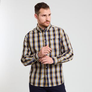 Camisa Cuadrille Regular Manga Larga Hombre Peroe
