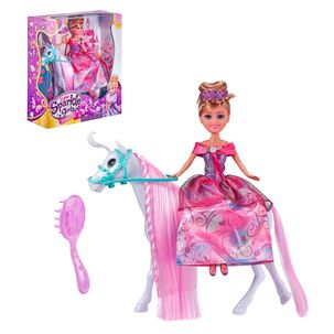 Muñeca Sparkle Girlz Princesa Con Caballo Unicornio