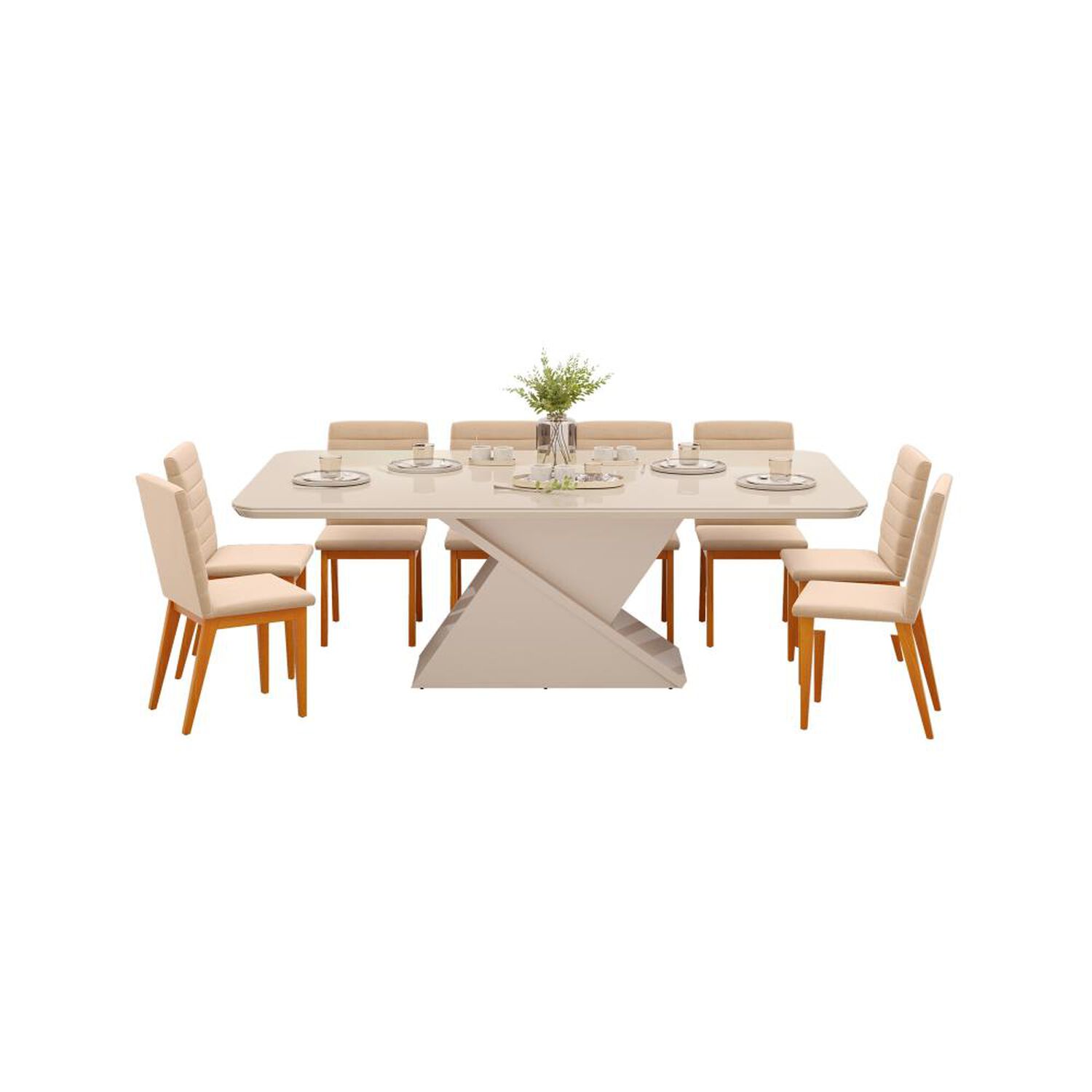 Juego De Comedor Di Poretti Design Sofia / 8 Sillas image number 0.0