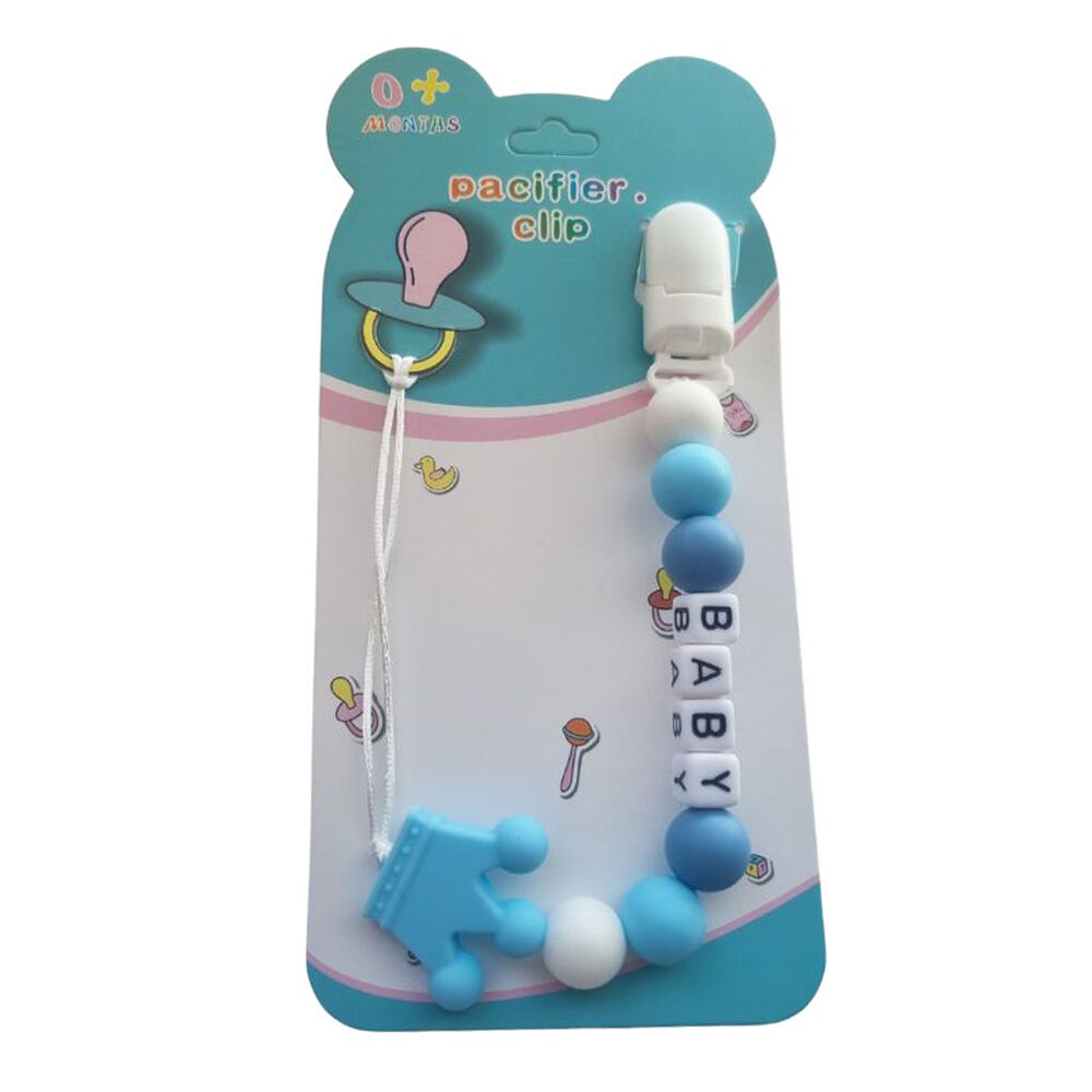 Sujeta Chupete Clip Porta Chupete Silicona Baby Afirma Tete image number 1.0
