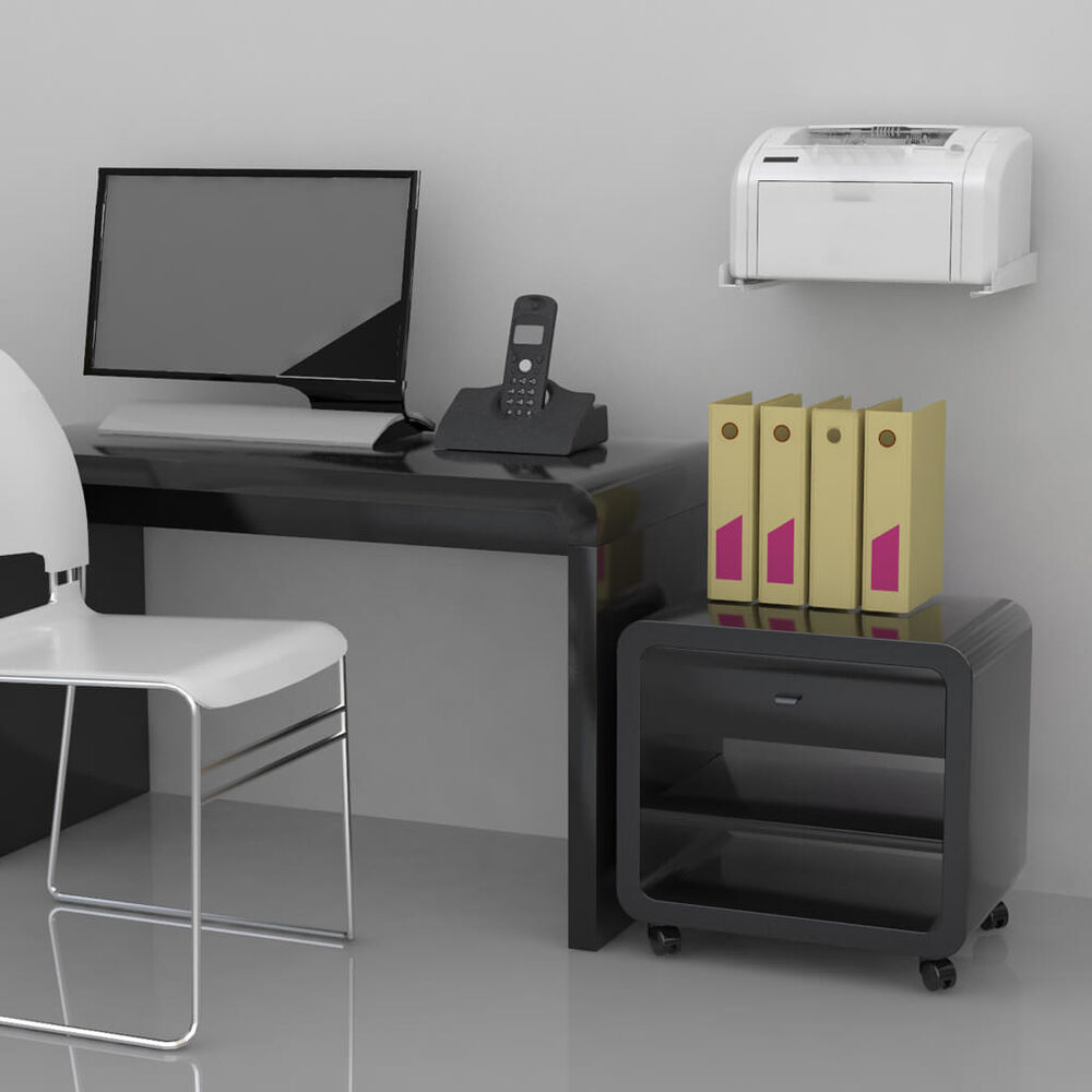 Soporte Microondas - Impresora Ajustable -blanco - Brasforma image number 0.0