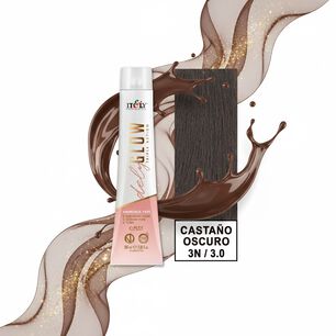 Tintura Per S/amoni Itely Delyglow 3n Casta&ntilde;o Oscuro 100ml 3.0