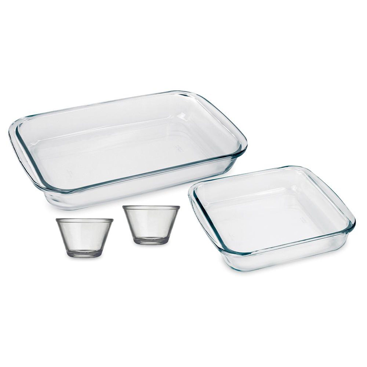 Set De Fuentes Asaderas Marinex Classica / 4 Piezas / 3800 Ml image number 0.0