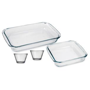 Set De Fuentes Asaderas Marinex Classica / 4 Piezas / 3800 Ml