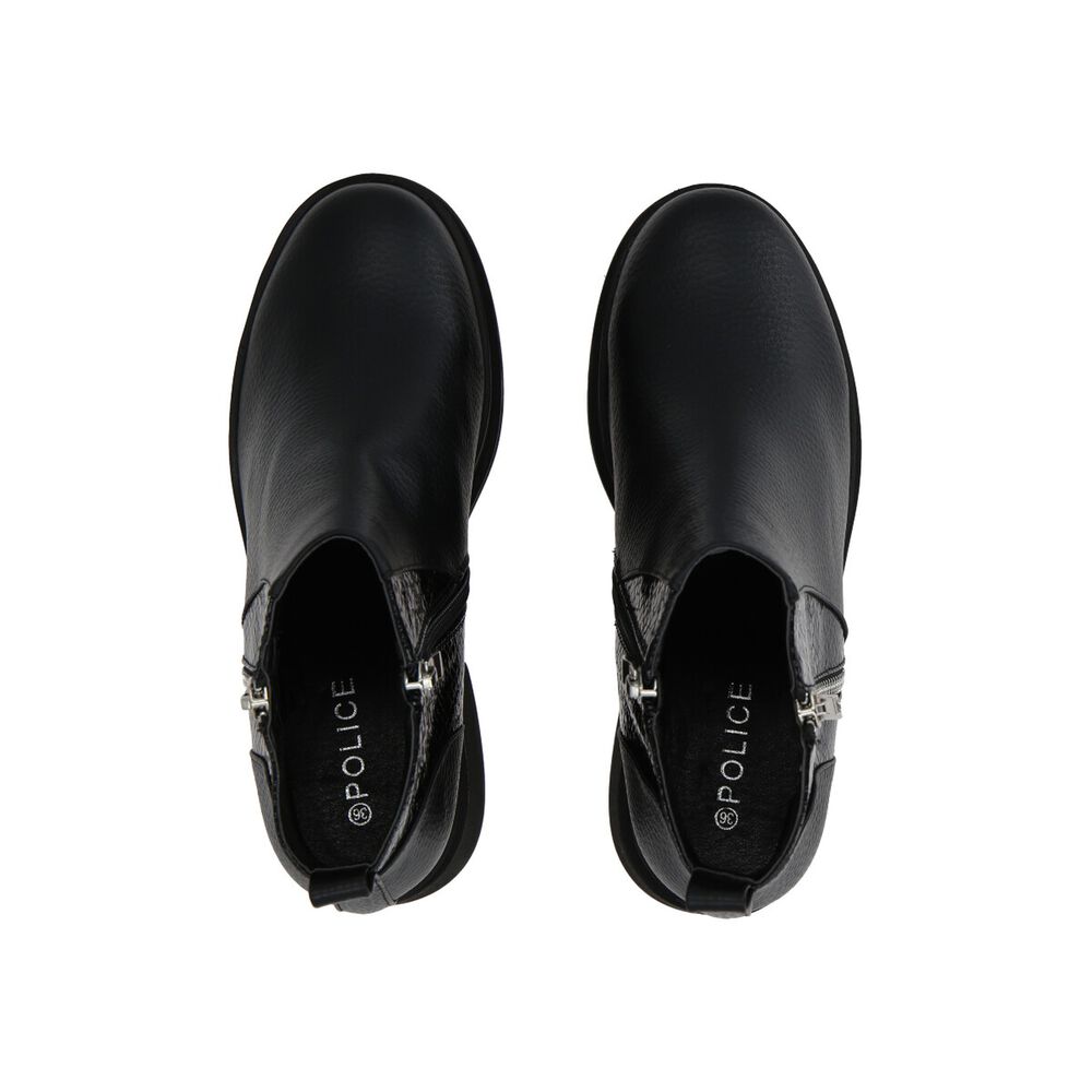 Botin Mujer Negro Yoice Police image number 1.0