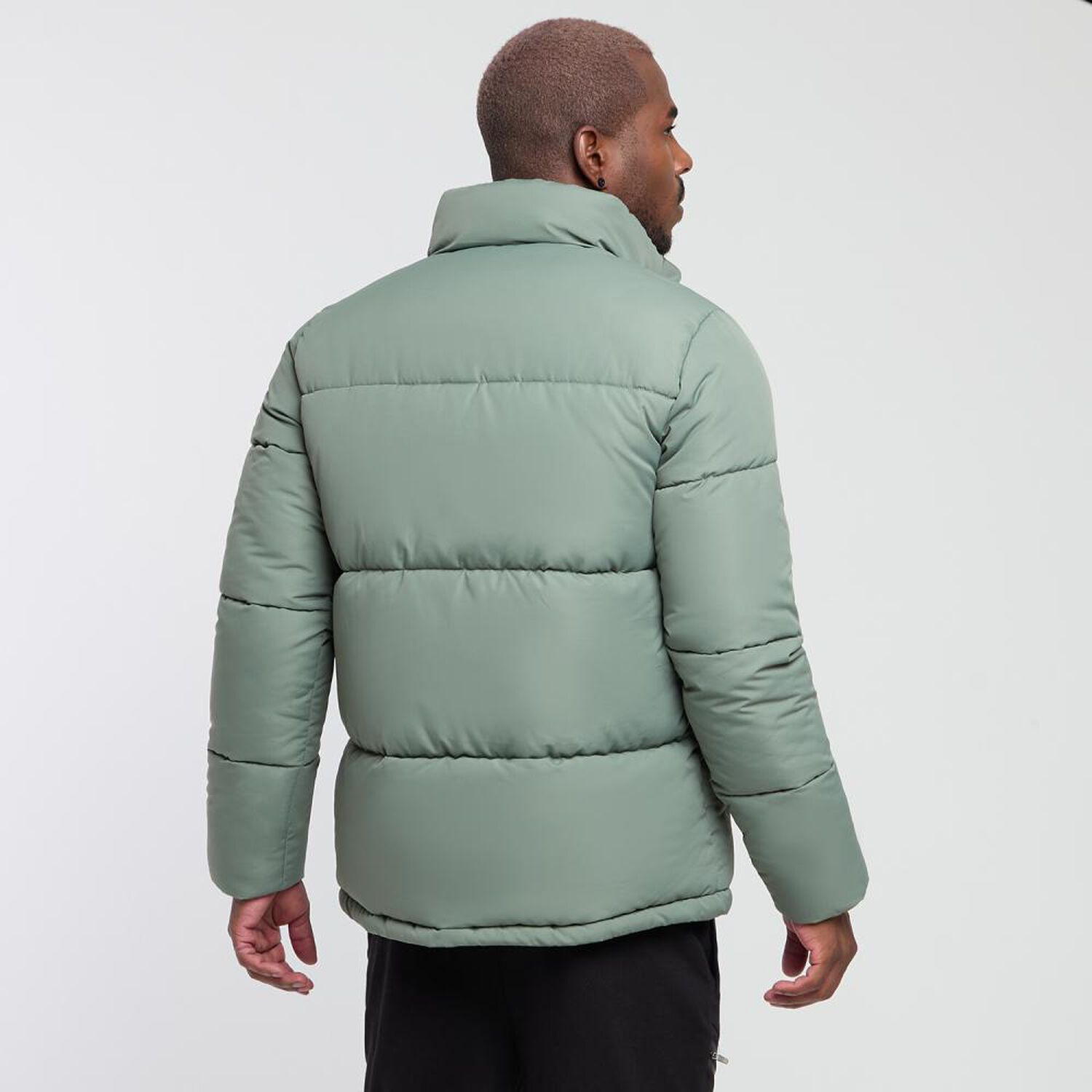 Parka Deportiva Lisa Regular Cuello Alto Hombre Wetland image number 3.0