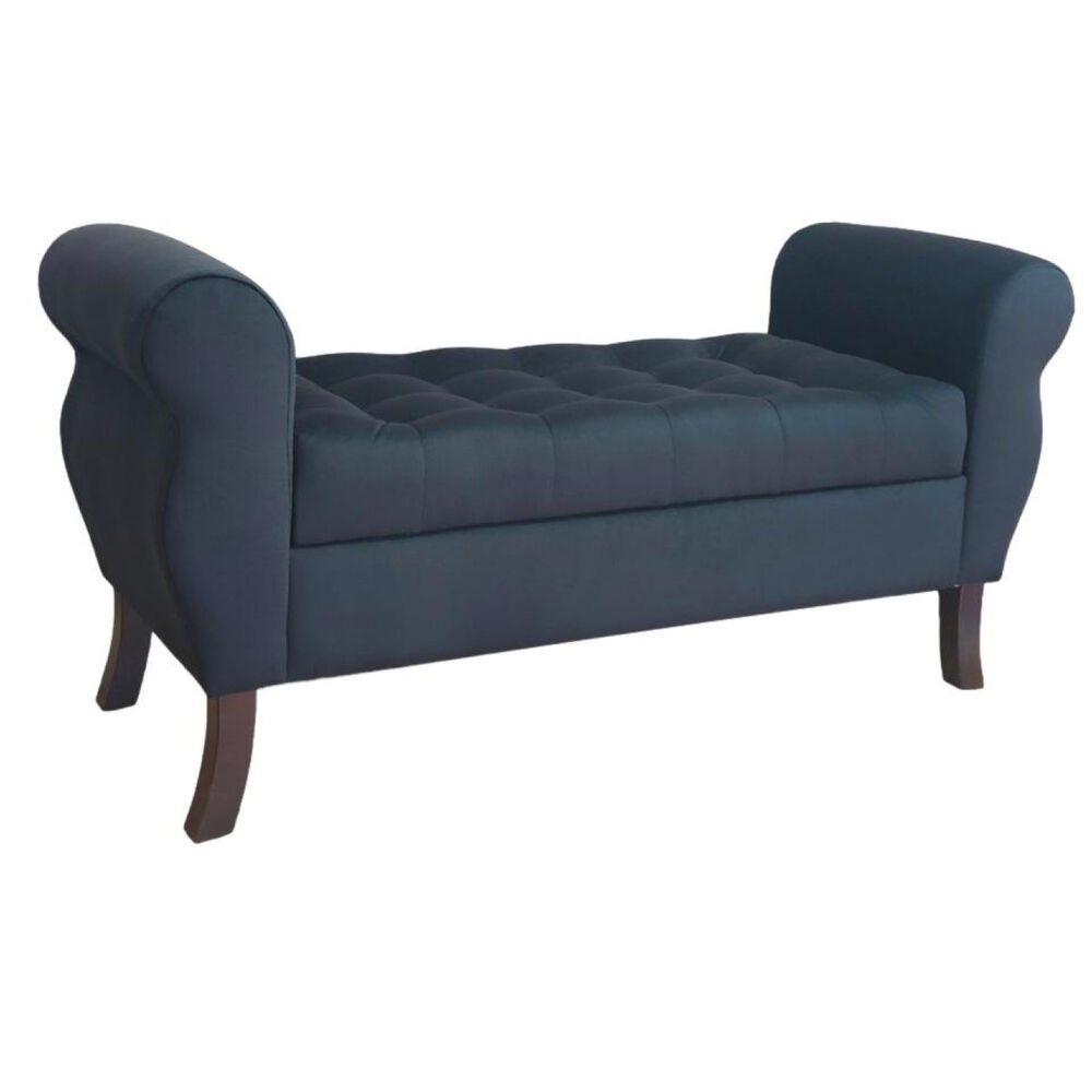 Banqueta Baul Diva Color Negro image number 2.0