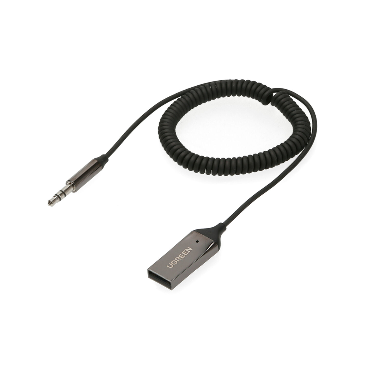 Receptor Audio Automovil Bluetooth 5.0 Plug 3.5mm /power Usb-a Ugreen Cm309 image number 1.0