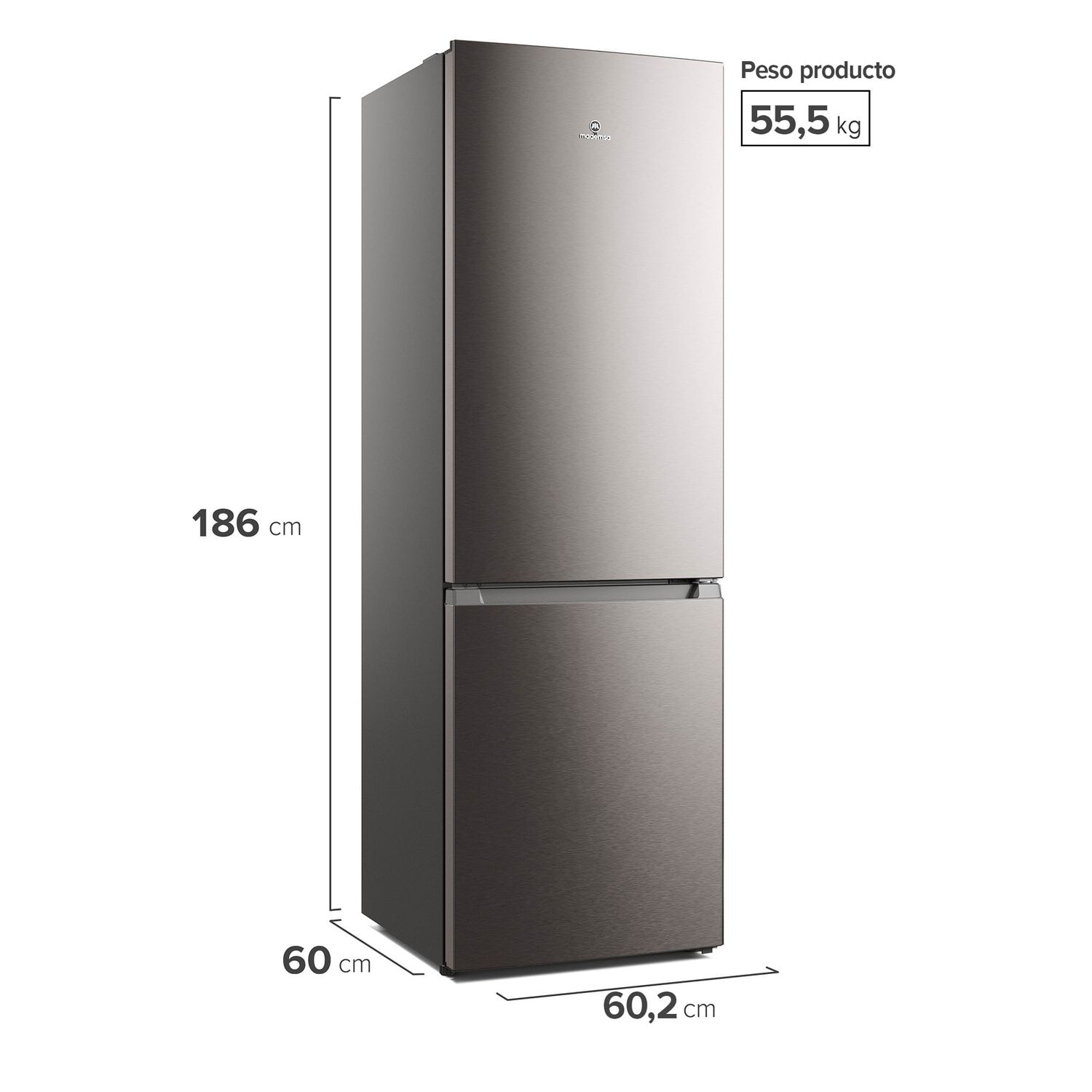 Refrigerador 293l No Frost Bottom Freezer Inverter Mi60s image number 2.0