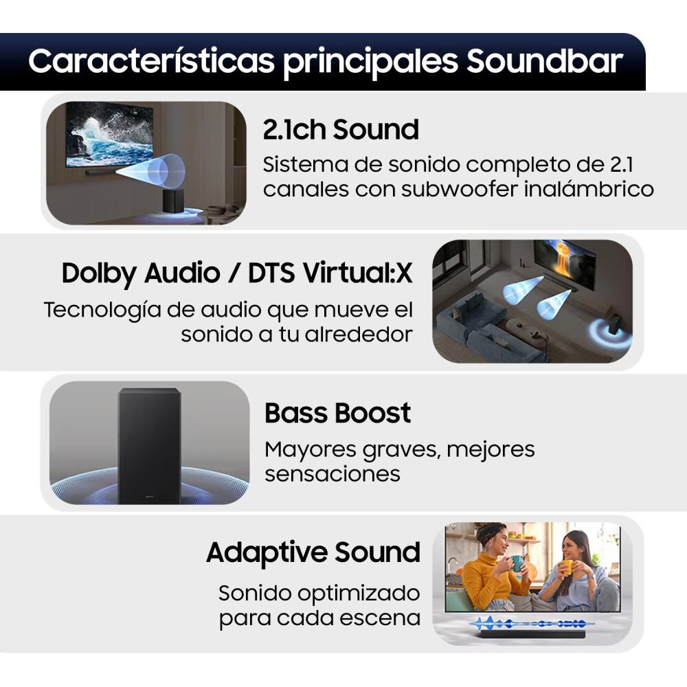 Soundbar Samsung HW-B450FZS image number 3.0