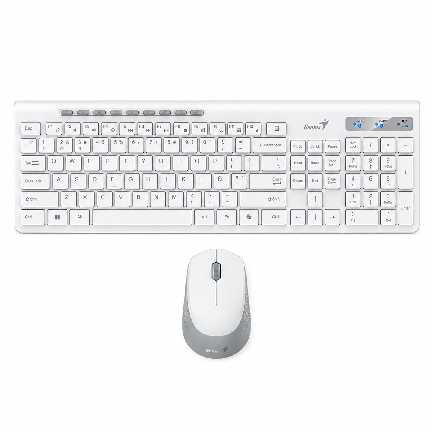Teclado Y Mouse Dual Wireless Bluetooth + Usb 2g Copilot Ai image number 3.0