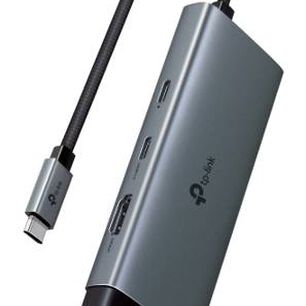 Hub Usb-c Tp-link Uh6120c - 6 En 1, Hdmi 4k@60hz, Ethernet Gigabit, Pd 100w
