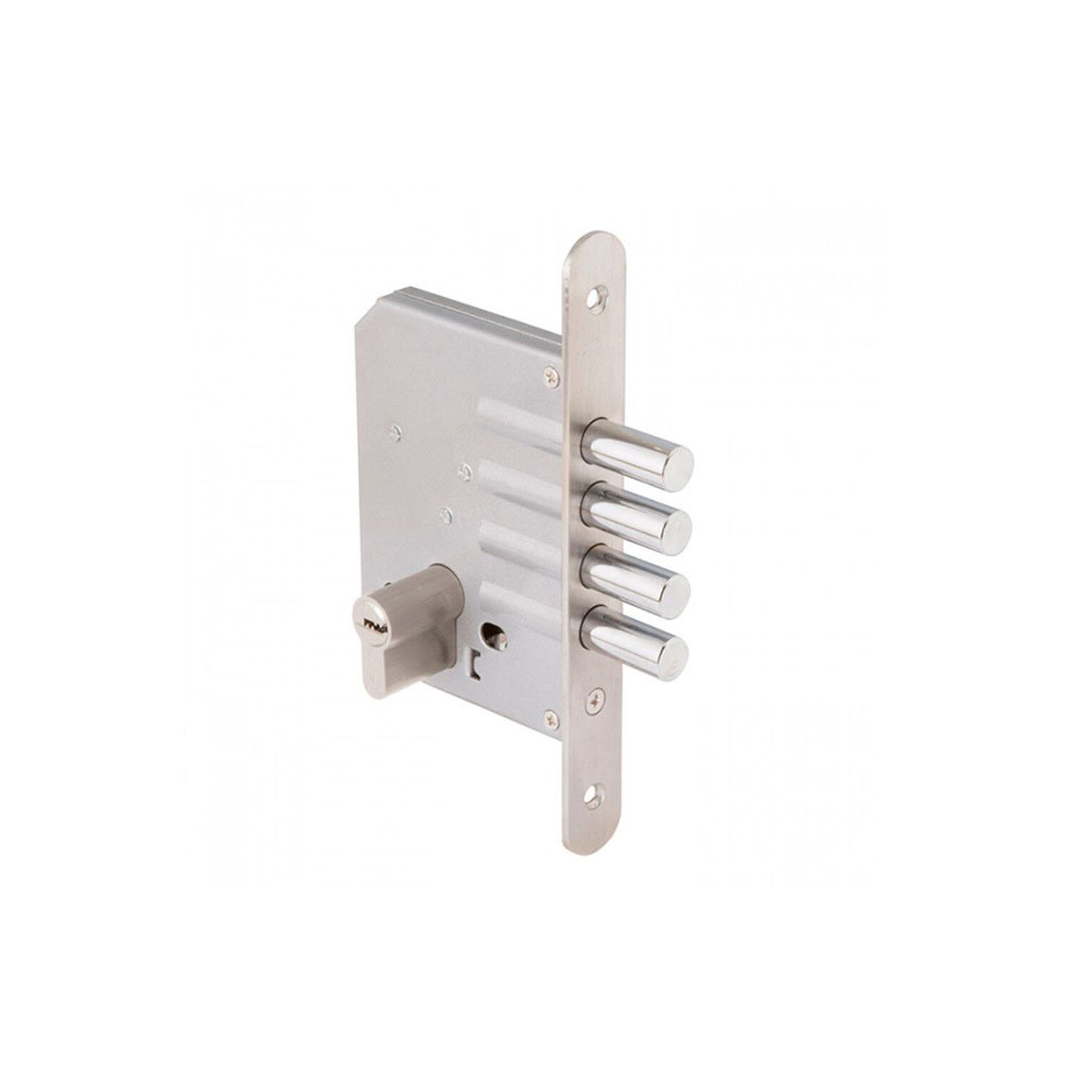 Cerrojo Embutir Odis 600 Llave-llave - Plata image number 1.0