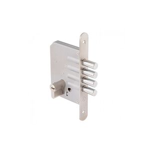 Cerrojo Embutir Odis 600 Llave-llave - Plata
