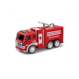 Juguete Camion De Bomberos A Control Remoto Luces Y Sonido Infantil