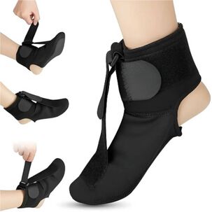 Calcet&iacute;n De Noche Para Fascitis Plantar-ortesis Ca&iacute;da Pie S