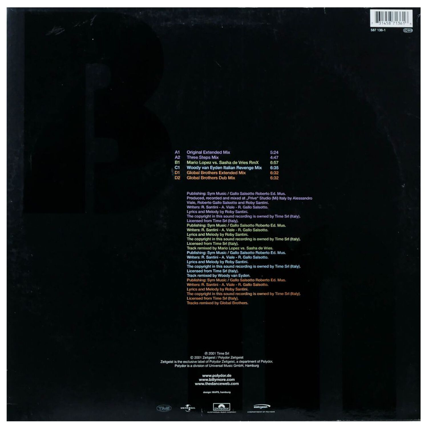 Billy More - Come On And Do It (2lp) | 12" Maxi Single Usado image number 1.0