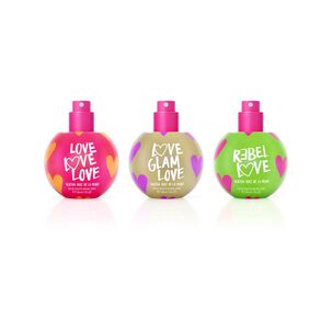 Set De Perfumería Bubbles Love + Glam + Rebel Agatha Ruiz / 3 X 30 Ml / Eau De Toilette