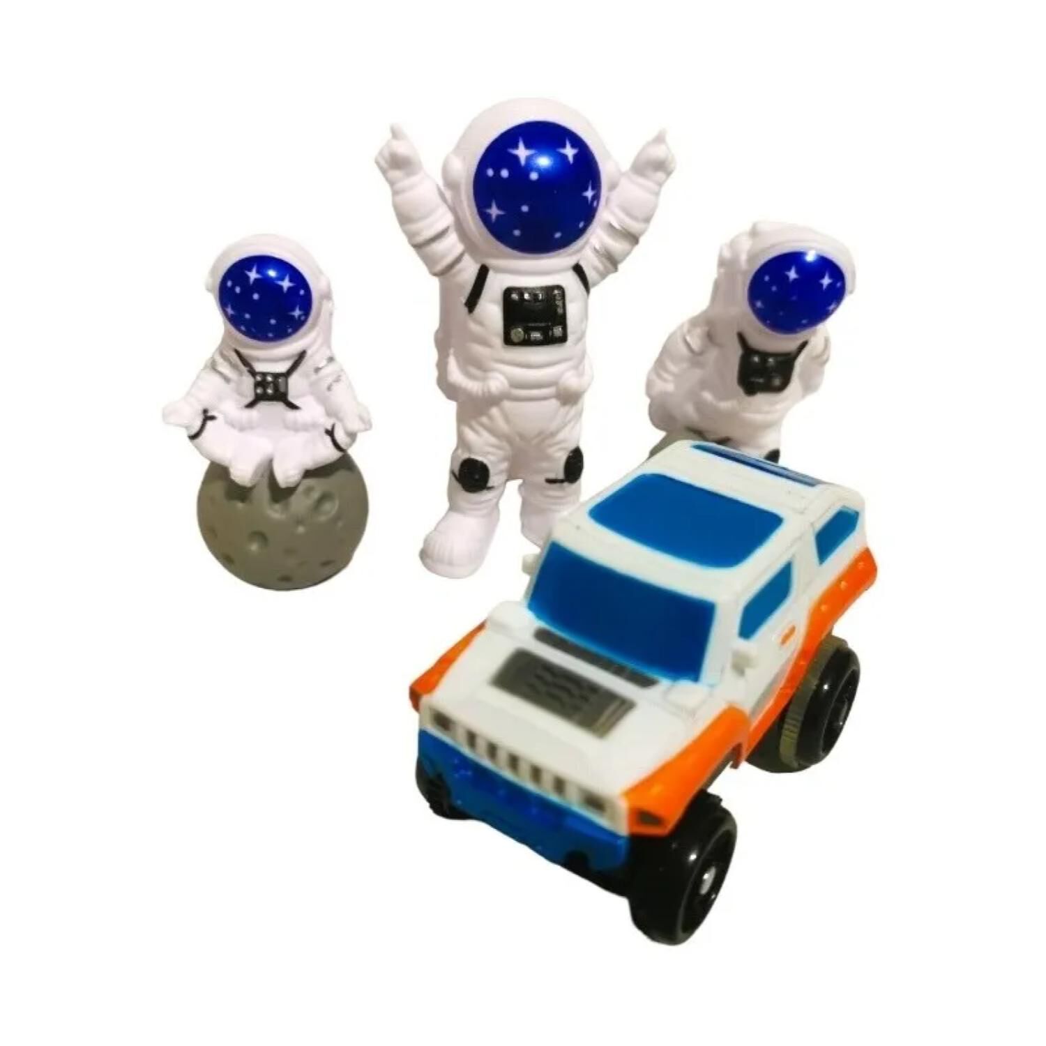 Juguete Pista De Autos Astronautas 39 Piezas Infantil image number 2.0
