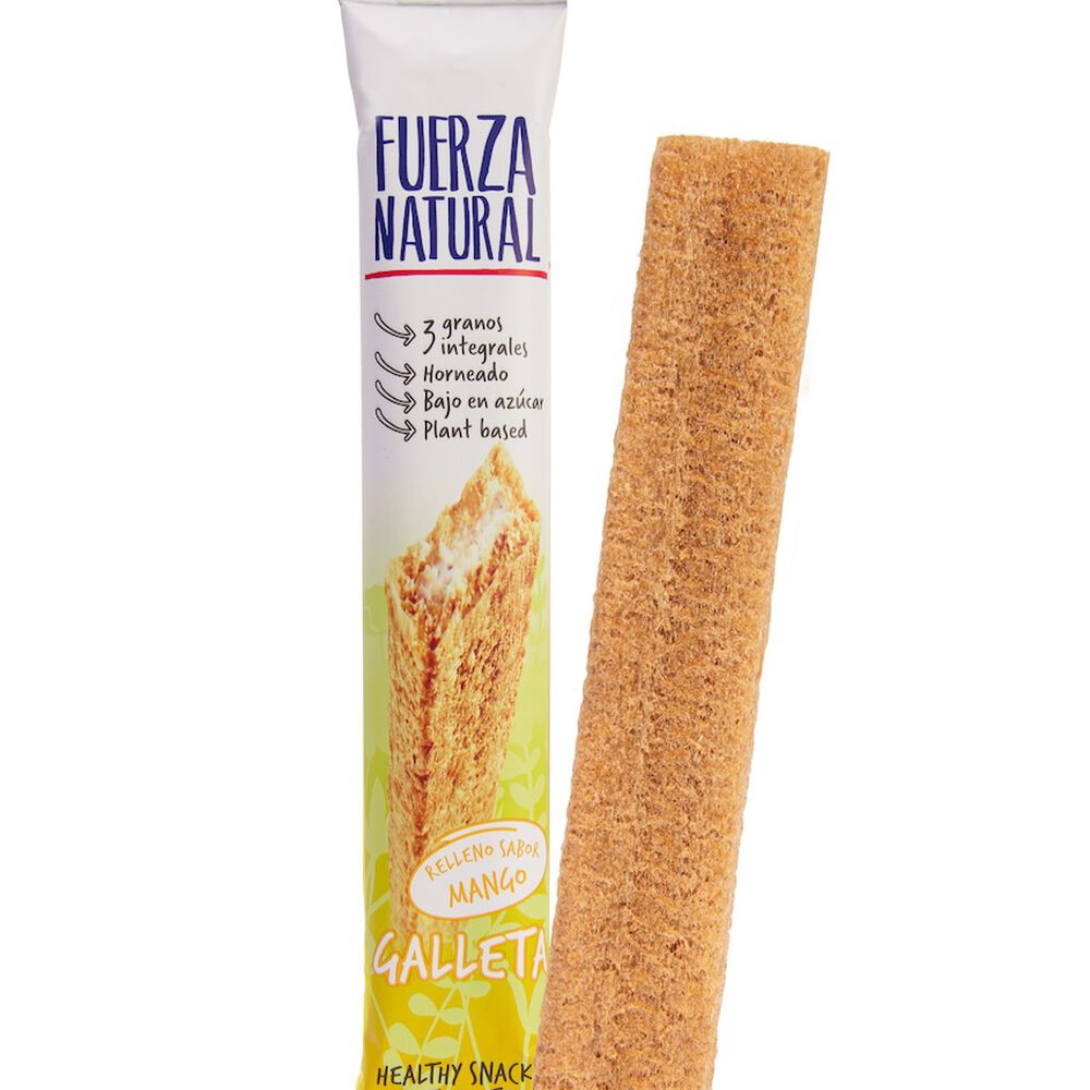 Pack 24 Galletas Fuerza Natural Snacks Saludables Mango image number 1.0