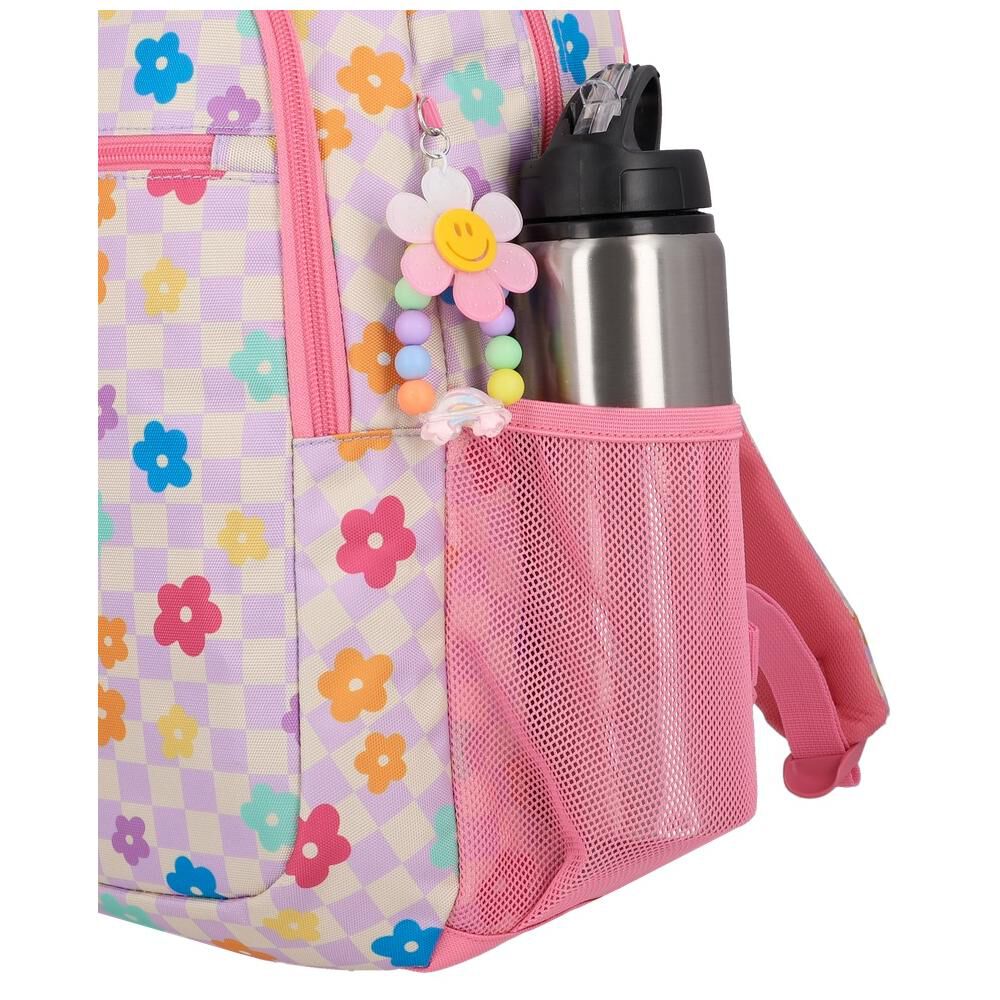 Mochila Xtrem Logan 6xt Flores Rosado image number 5.0