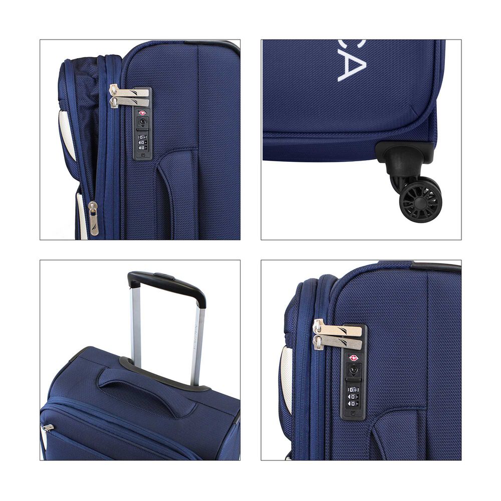 Pack 2 Maletas De Tela M+l Nautica Marbella 20k Y 23k Azul image number 2.0